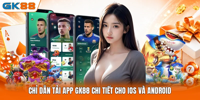 Chỉ dẫn tải app GK88 chi tiết cho iOS và Android