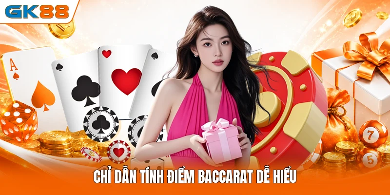 Chỉ dẫn tính điểm baccarat dễ hiểu